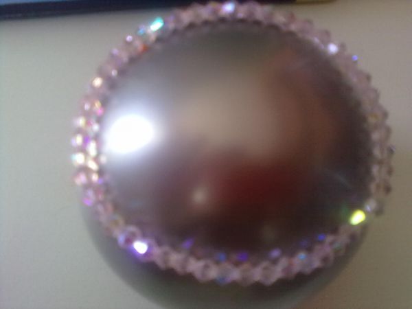 Pulseira de silicone c/pedrinhas acrilicas   COD. 33003250